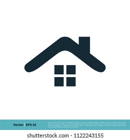 Real Estate Icon Vector Logo Template Illustration Design. Vector EPS 10.