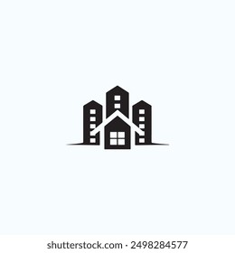 real estate icon, vector icon, real estate logo