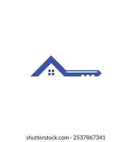 Real estate icon vector logo design