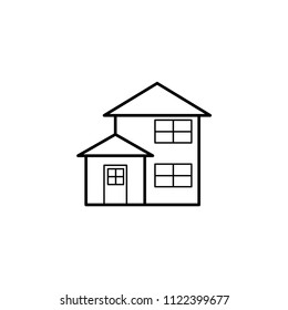 real estate icon vector template