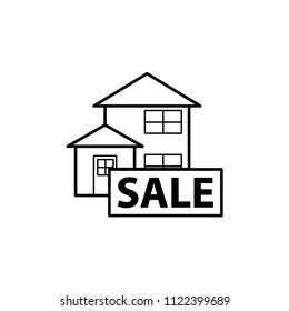 real estate icon vector template