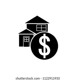 real estate icon vector template