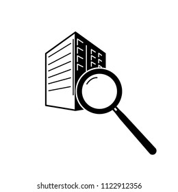 real estate icon vector template