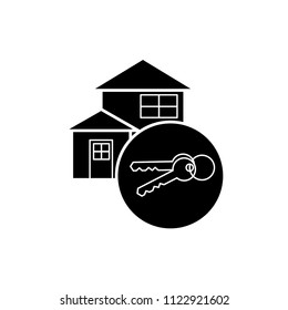 real estate icon vector template