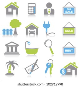 Real estate icons