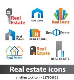 Real estate icons