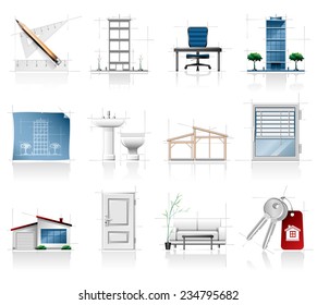 Real estate icons