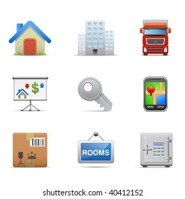 Real estate icons