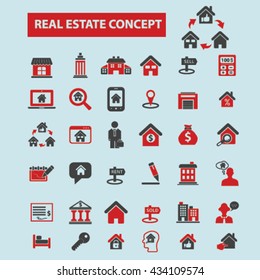 real estate icons
