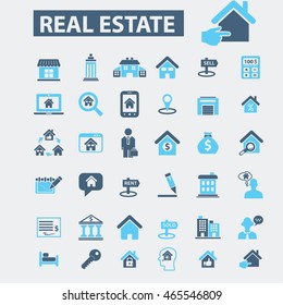 iconos inmobiliarios