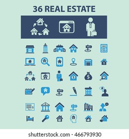 iconos inmobiliarios