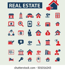 iconos inmobiliarios
