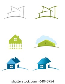 Real estate icons