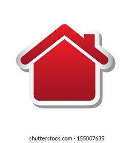 real estate icons over white background vector illustration 