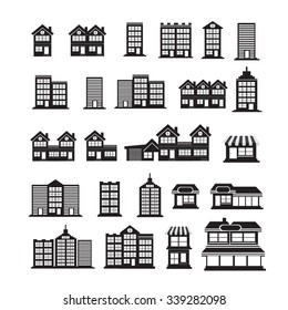 Real Estate Icons set