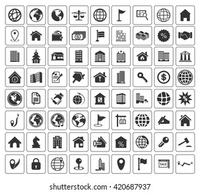 Real Estate Icons Set