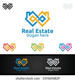 Real Estate Infinity Logo Design