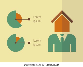Elemento Infográfico Inmobiliario