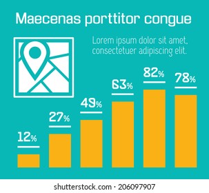 Real Estate Infographic Element