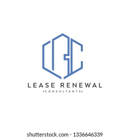 REAL ESTATE WITH INITIAL L LOGO DESIGN