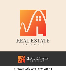 real estate initial Letter L Logo design