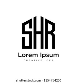 real estate initial logo design