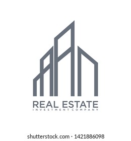 Real Estate Investment Company Logo Design Stock Vector (Royalty Free ...