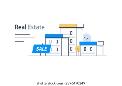 Real estate investment and development,property market growth,city growth, rental apartment