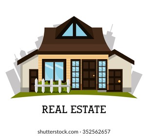 Real estate investment graphic design, vector illustration