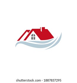 Corporate Real Estate Logo Design Illustration Stock Illustration ...