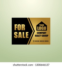 Real Estate Lawn Sign,for Sale Yard Sign 