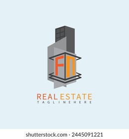 Real Estate Letter All Monogram Vector Logo. Home Or Building Shape
Logo.