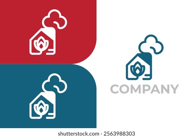 Real estate with letter b logo, property logo template, mortgage, builder logo, contractor, city, house, key home logo