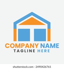 Real estate letter t logo design free