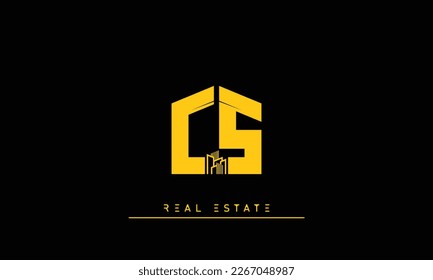Estate letters Initial Monogram Logo CS , SC