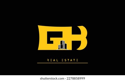 Real Estate letters Initials Monogram logo GK , KG