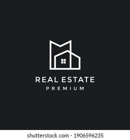 Letter L Home Property Creative Business Stock Vector (Royalty Free ...