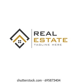 Real estate logo - Shutterstock ID 695873404