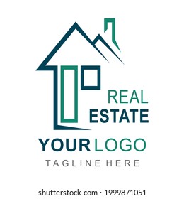 Real Estate Logo Beautiful Home Occupancy Stock Vector (Royalty Free ...