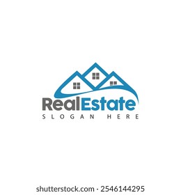 Real Estate Logo Branding  Design for Realtors property Realty Modern Real Estate Luxury Elegant Home Buying  Residential Investment Design For Realtors Custom Trending Real Estate Downloadable Logo 