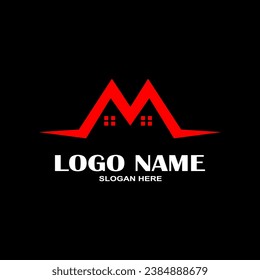 Real Estate logo, Builder logo, Construction logo template vector illustration.