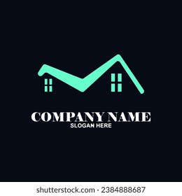Logo de Real Estate, logotipo de Builder, ilustración vectorial de la plantilla del logotipo de Construcción.