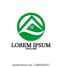 Logo de Real Estate, logotipo de Builder, ilustración vectorial de la plantilla del logotipo de Construcción.