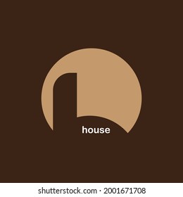 Real Estate logo, Builder logo, Roof Construction logo design template vector illustration.