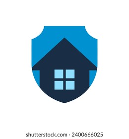 Real Estate logo, Builder logo, Roof Construction logo design template vector illustration