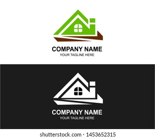 Real Estate Logo, Building and Construction Logo, Vector illustration 