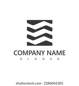 Real Estate Logo, Building Design Illustration