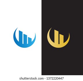 Real Estate logo. Building, flat, construction logo design for your company