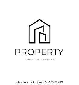 Real Estate Home Logo Vector Stock Vector (royalty Free) 1111207298