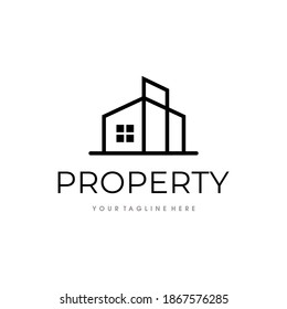 Real Estate Home Logo Vector Stock Vector (Royalty Free) 1111207298